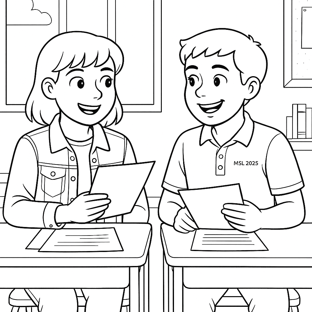 Madie and Tony in High School